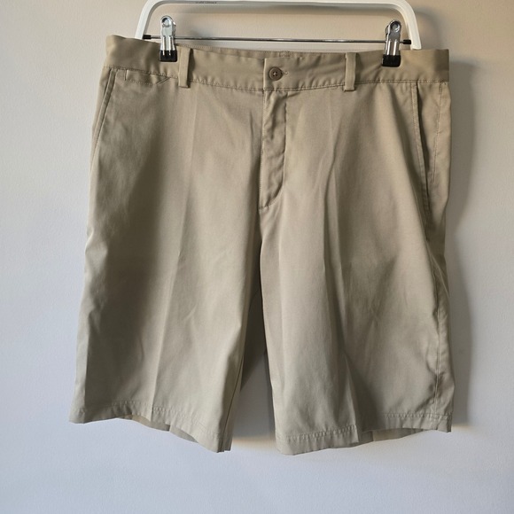 Nike Golf Other - Nike Golf Mens Tan Khaki Dri-FIT Standard Fit Shorts Size 34 Stretch Performance
